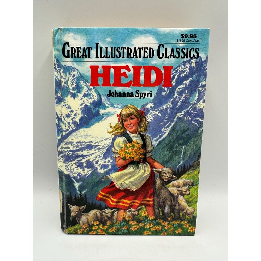 Great Illustrated Classics: Heidi Johanna Spyri 1990 Hardcover Youth Adaptation